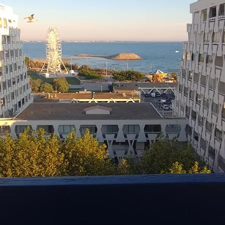 Appartement Lumineux Avec Vue Sur Mer A 50 M De La Plage Et Du Centre La Grande-Motte Exterior photo